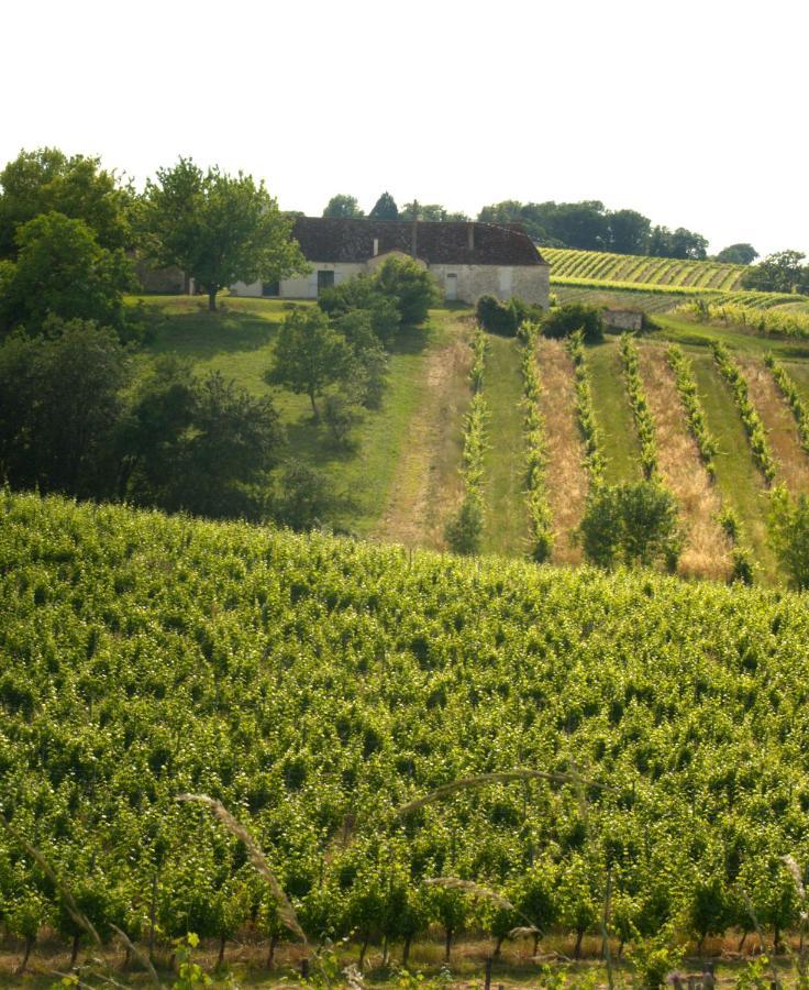 Perigourdine Avec Spa Et Vue Pomport Экстерьер фото